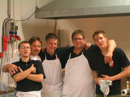 In der Küche