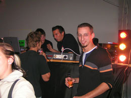 DJ Hot in action